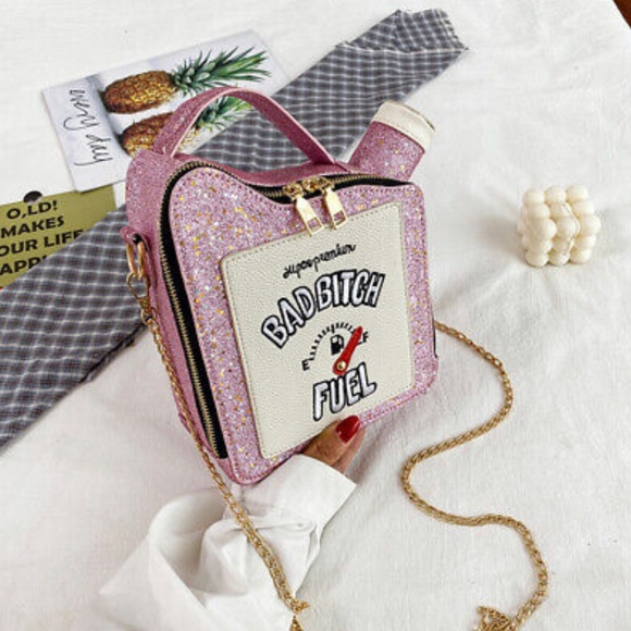 Bad B**** Fuel Crossbody Purse - Picture 5 of 8